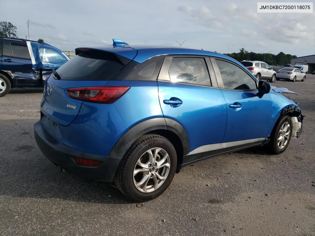 JM1DKBC72G0118075 2016 Mazda Cx-3 Touring