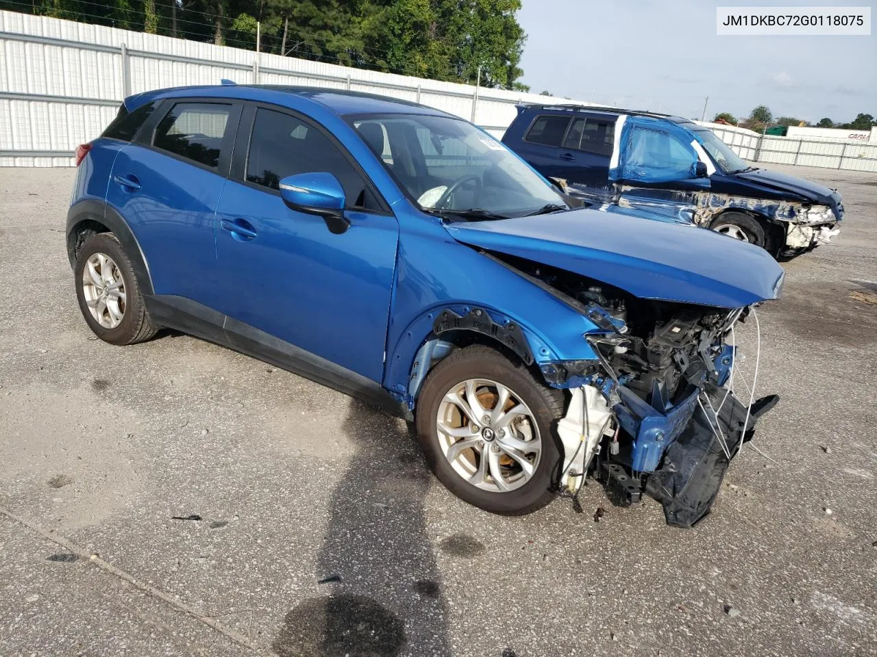 JM1DKBC72G0118075 2016 Mazda Cx-3 Touring