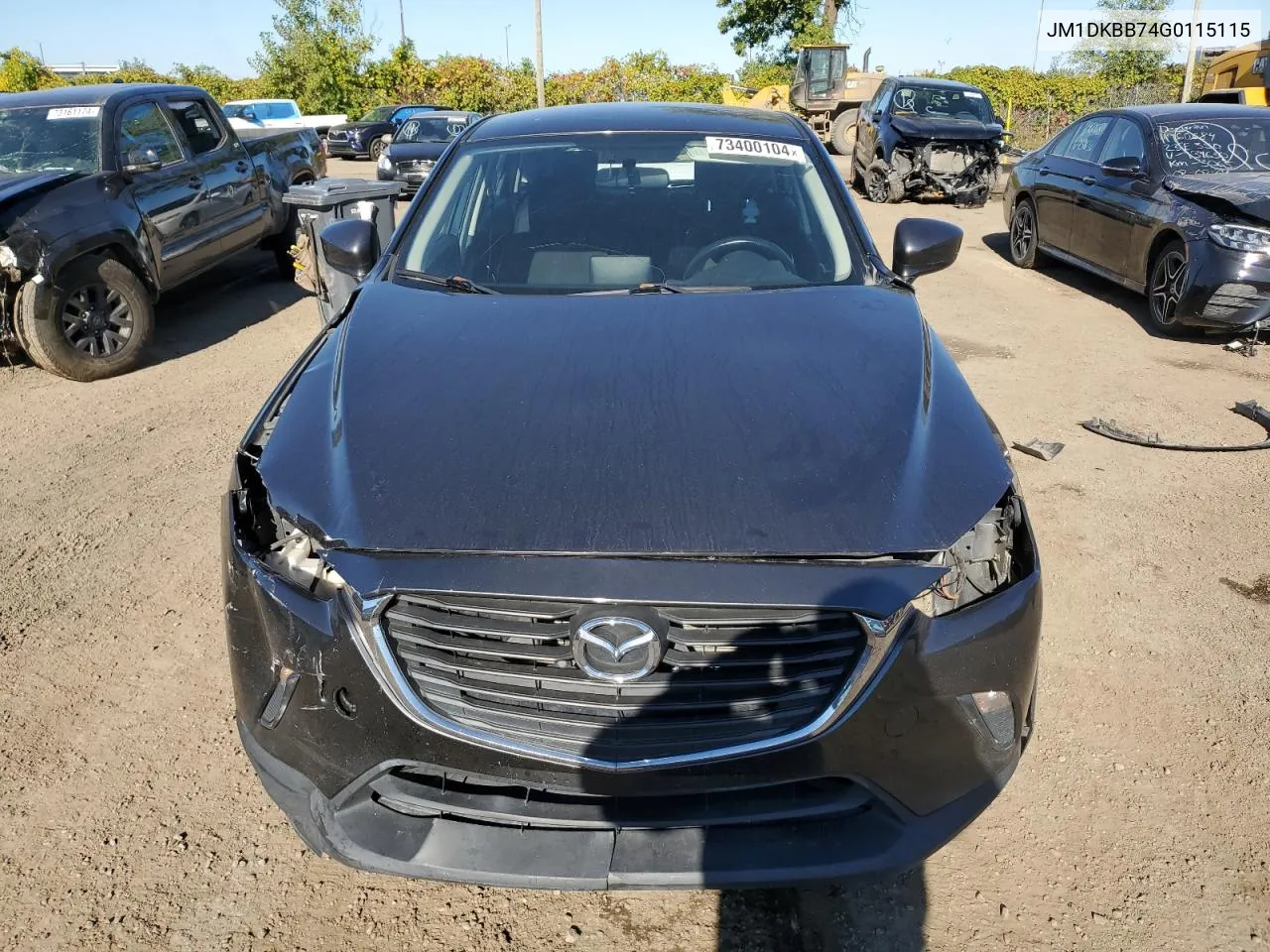 2016 Mazda Cx-3 Sport VIN: JM1DKBB74G0115115 Lot: 73400104