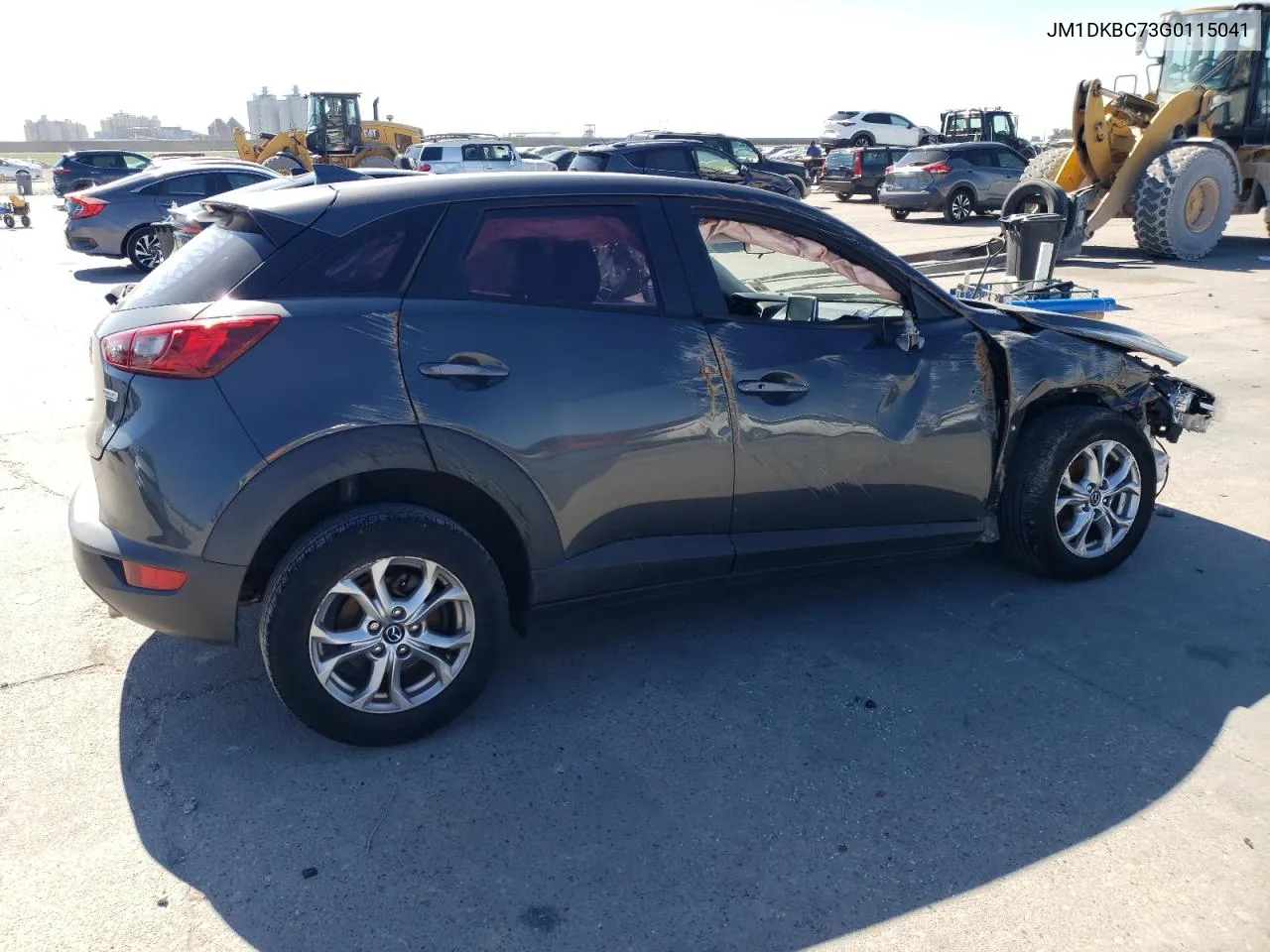 2016 Mazda Cx-3 Touring VIN: JM1DKBC73G0115041 Lot: 73486024