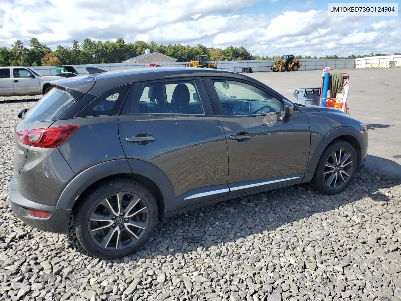 JM1DKBD73G0124904 2016 Mazda Cx-3 Grand Touring