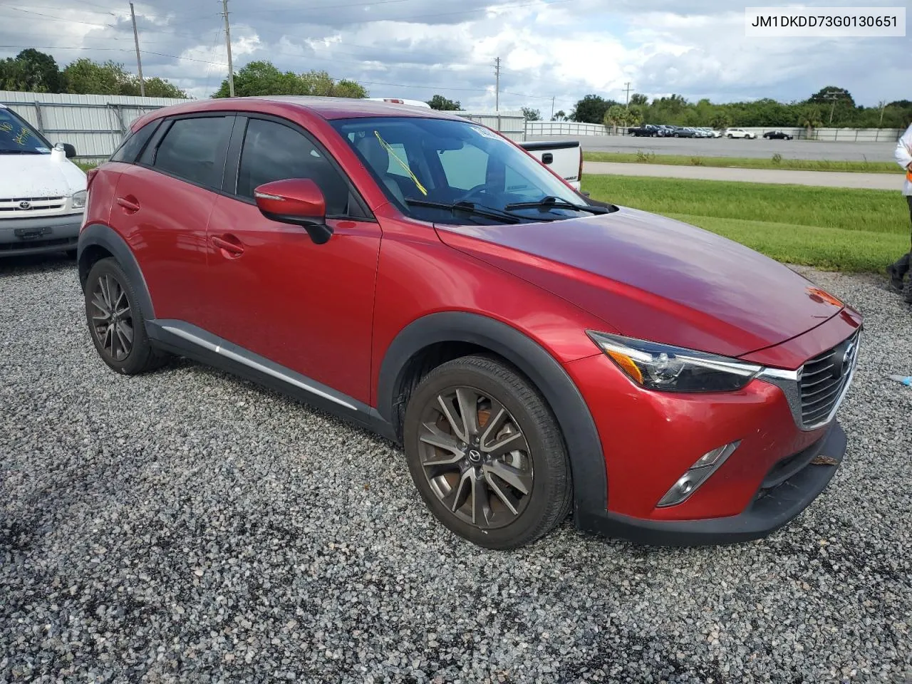 2016 Mazda Cx-3 Grand Touring VIN: JM1DKDD73G0130651 Lot: 74462554