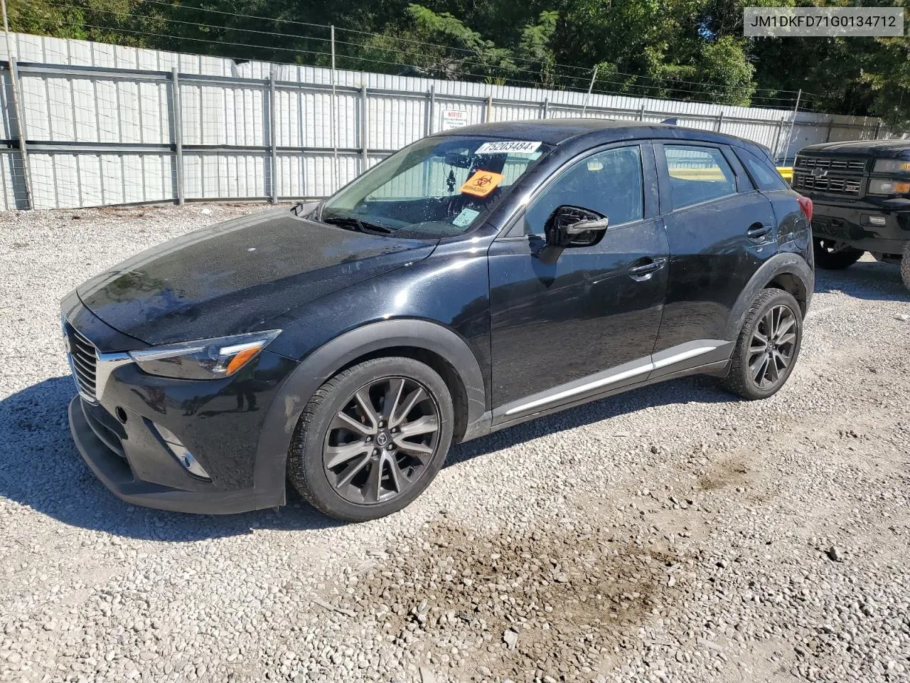 JM1DKFD71G0134712 2016 Mazda Cx-3 Grand Touring