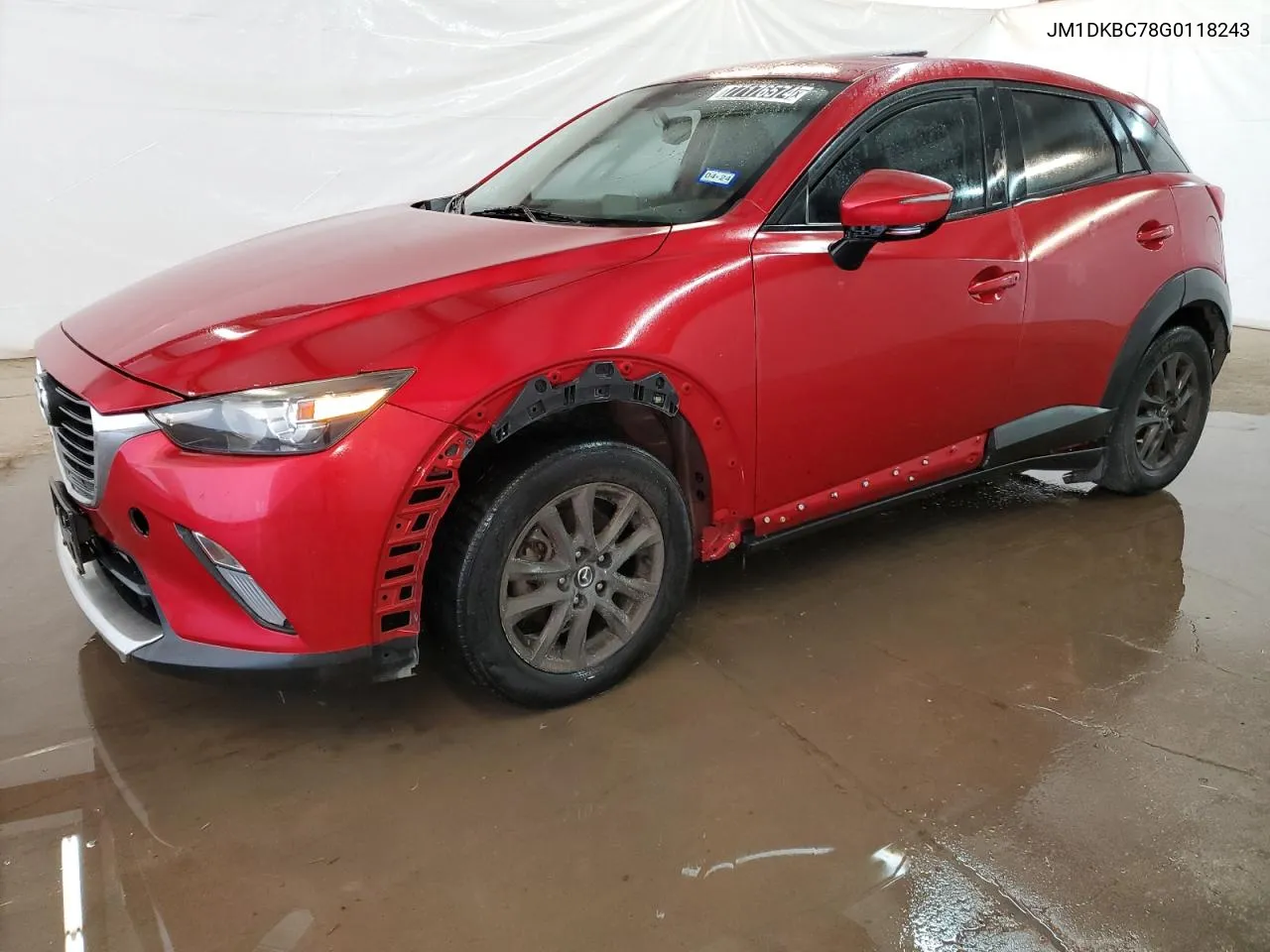 2016 Mazda Cx-3 Touring VIN: JM1DKBC78G0118243 Lot: 77176574