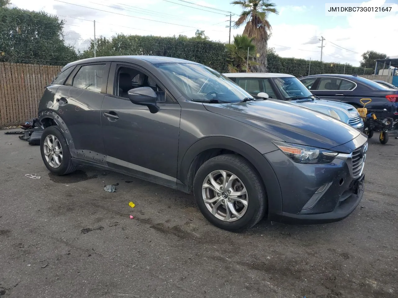 2016 Mazda Cx-3 Touring VIN: JM1DKBC73G0121647 Lot: 80388604