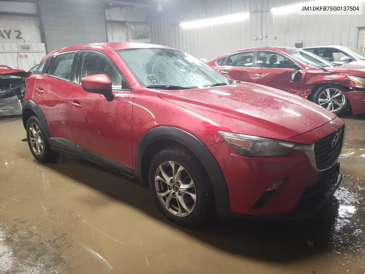 2016 Mazda Cx-3 Sport VIN: JM1DKFB75G0137504 Lot: 80524504