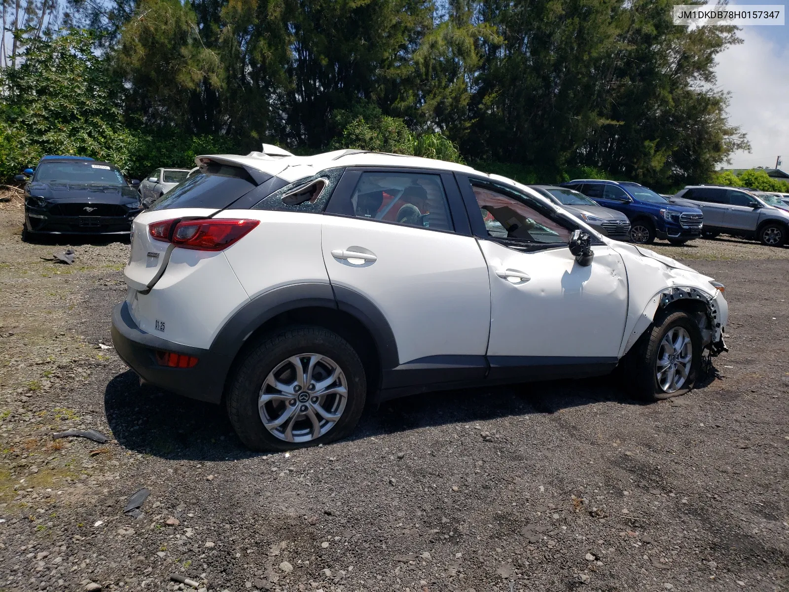 2017 Mazda Cx-3 Sport VIN: JM1DKDB78H0157347 Lot: 57710494