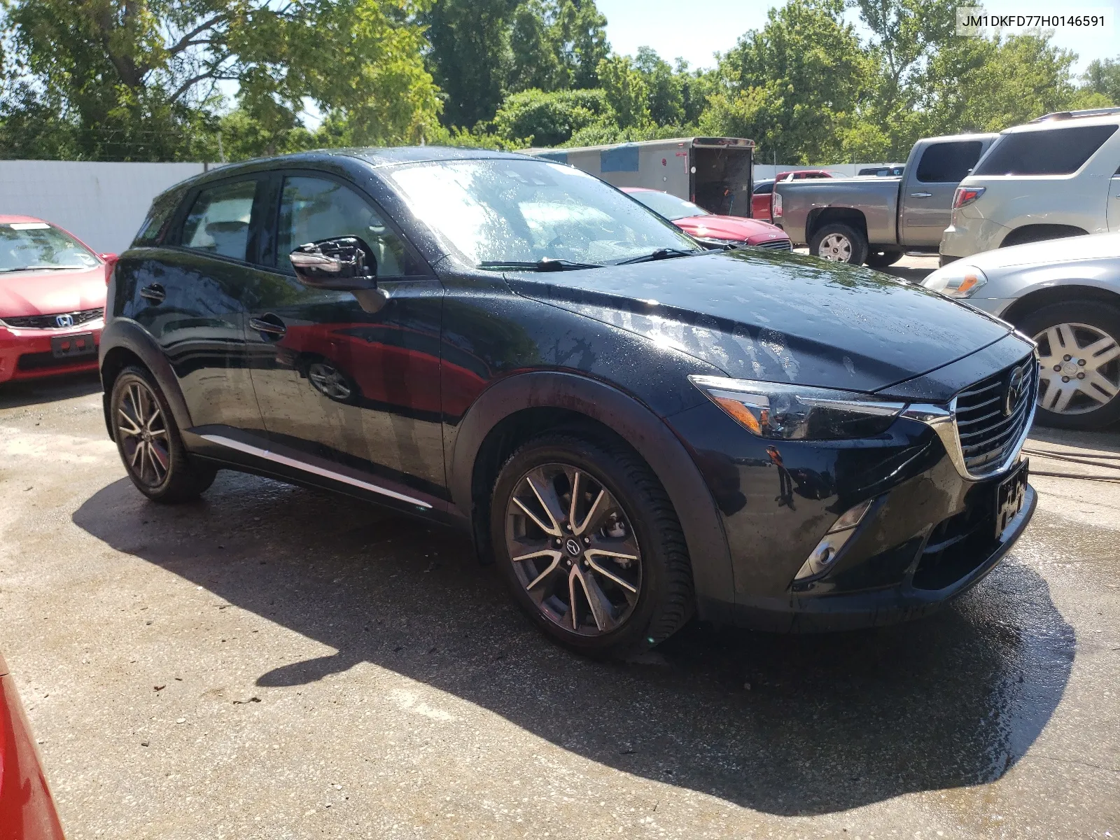 2017 Mazda Cx-3 Grand Touring VIN: JM1DKFD77H0146591 Lot: 61545264