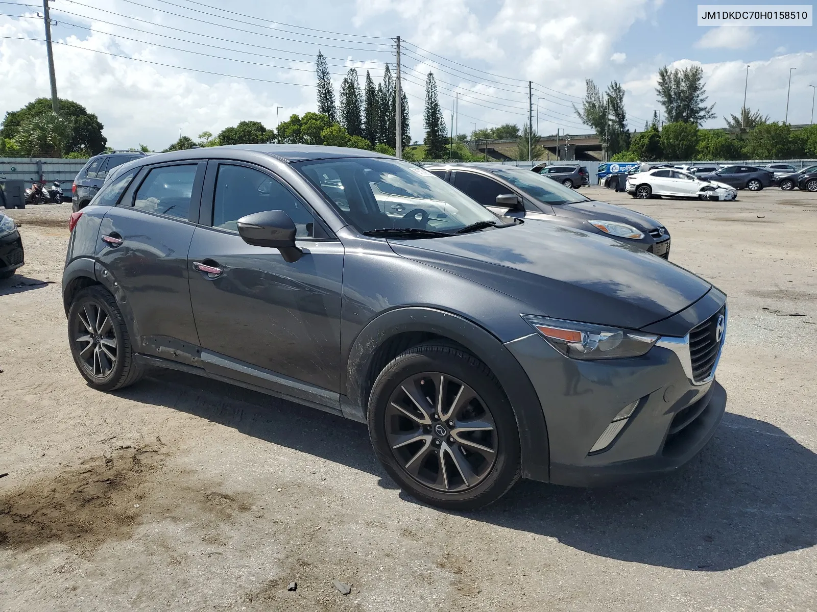 JM1DKDC70H0158510 2017 Mazda Cx-3 Touring