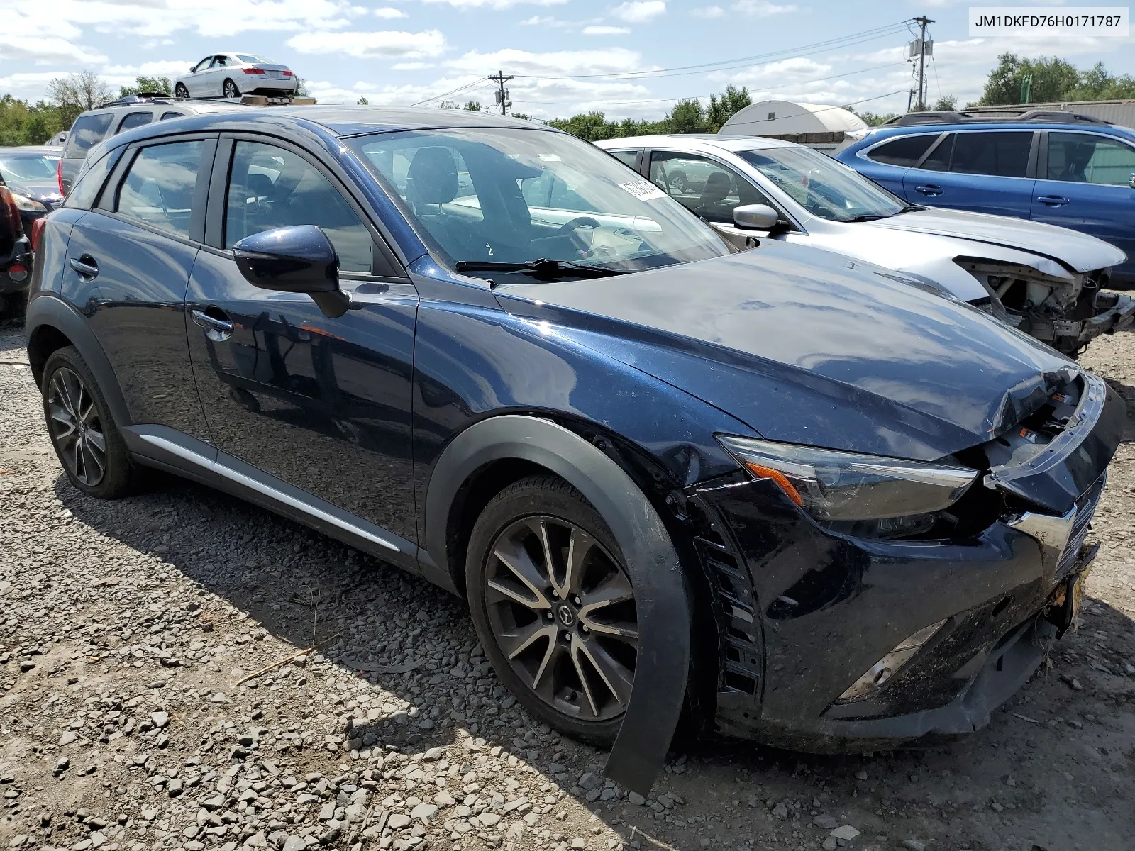 2017 Mazda Cx-3 Grand Touring VIN: JM1DKFD76H0171787 Lot: 67393744