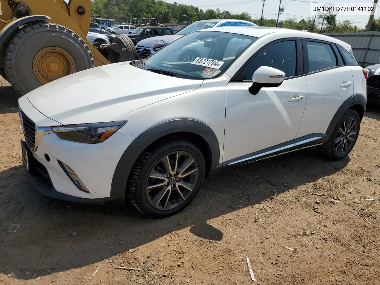 2017 Mazda Cx-3 Grand Touring VIN: JM1DKFD77H0141102 Lot: 68721704