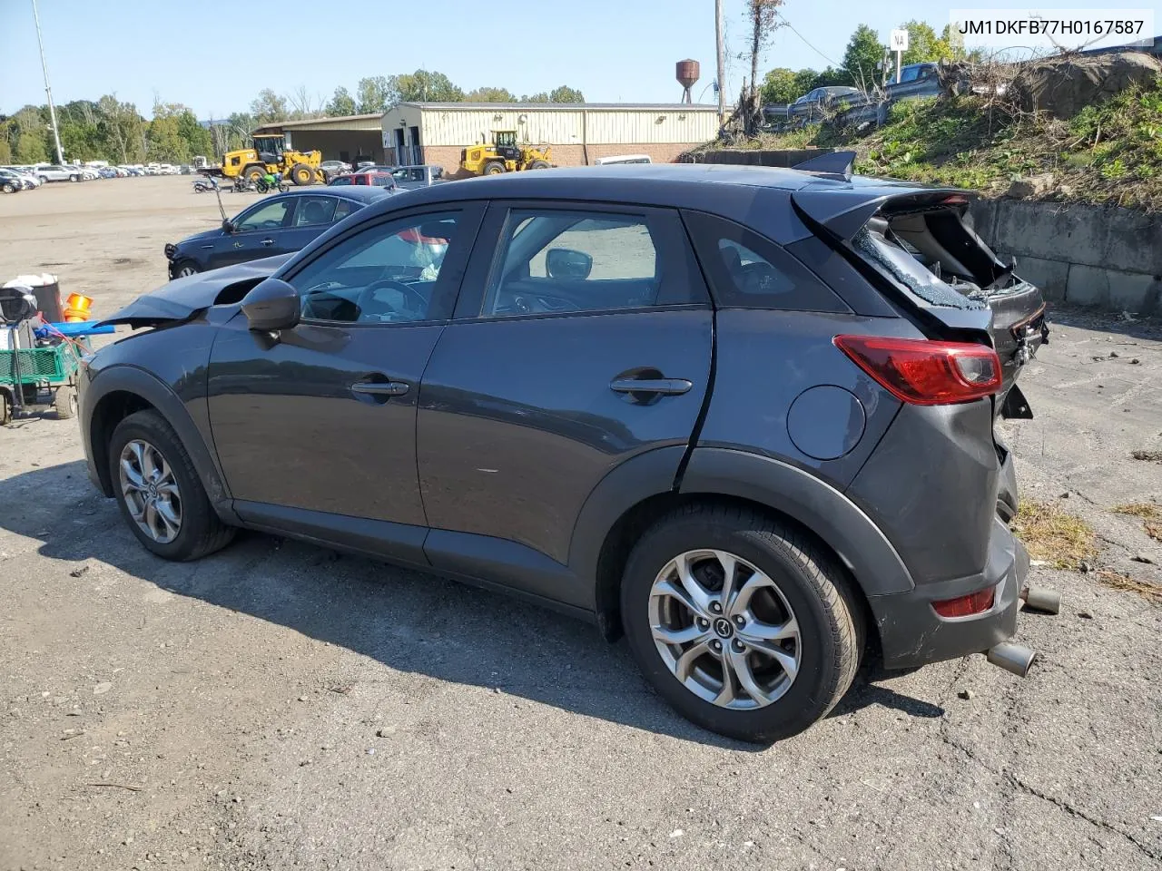 2017 Mazda Cx-3 Sport VIN: JM1DKFB77H0167587 Lot: 70100354