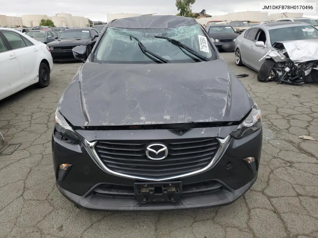 2017 Mazda Cx-3 Sport VIN: JM1DKFB78H0170496 Lot: 71676584