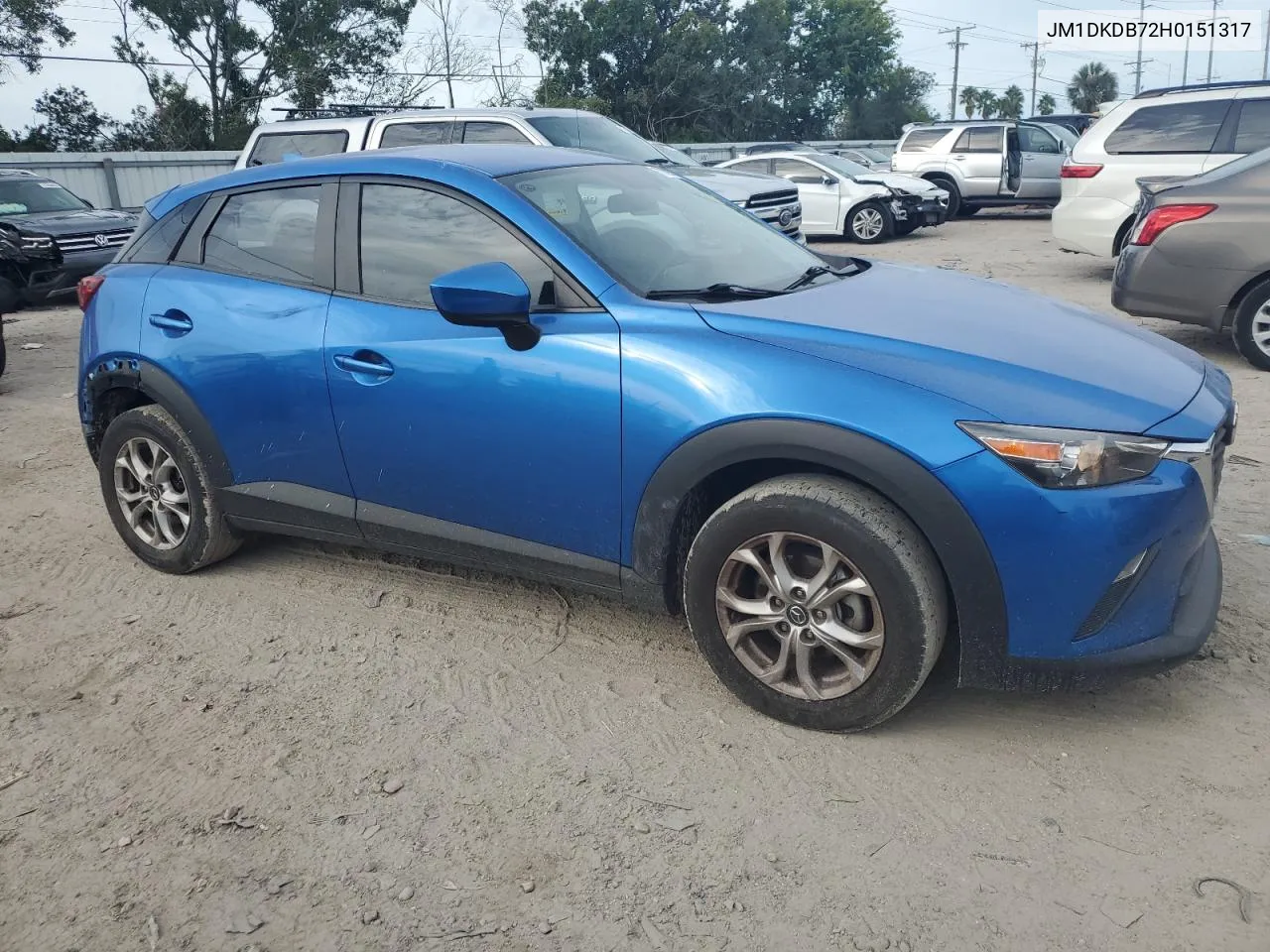 JM1DKDB72H0151317 2017 Mazda Cx-3 Sport