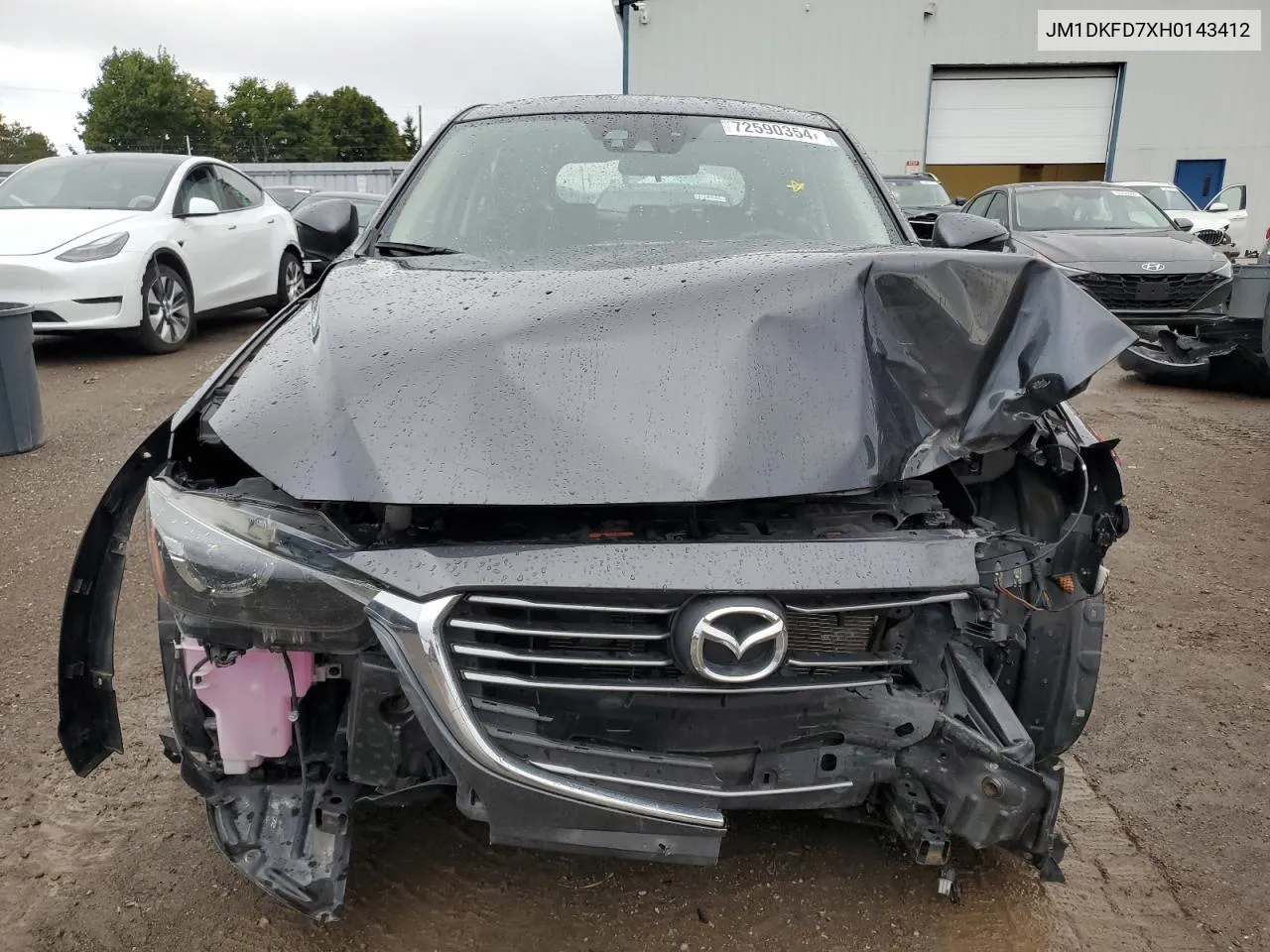 JM1DKFD7XH0143412 2017 Mazda Cx-3 Grand Touring