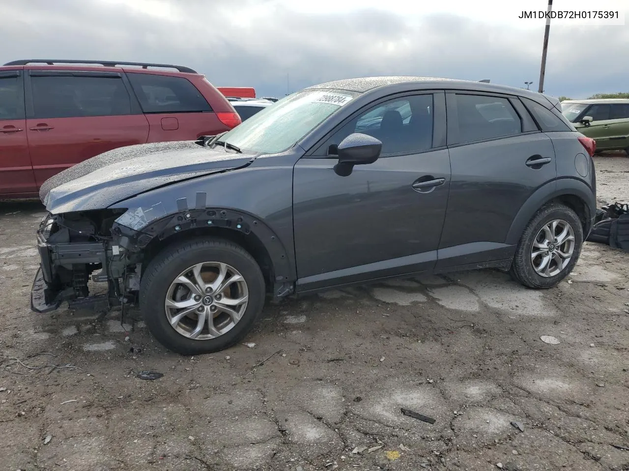 JM1DKDB72H0175391 2017 Mazda Cx-3 Sport