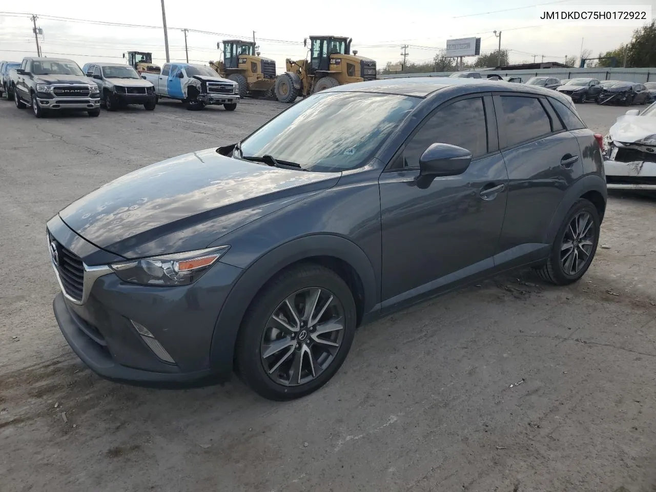 2017 Mazda Cx-3 Touring VIN: JM1DKDC75H0172922 Lot: 74753694