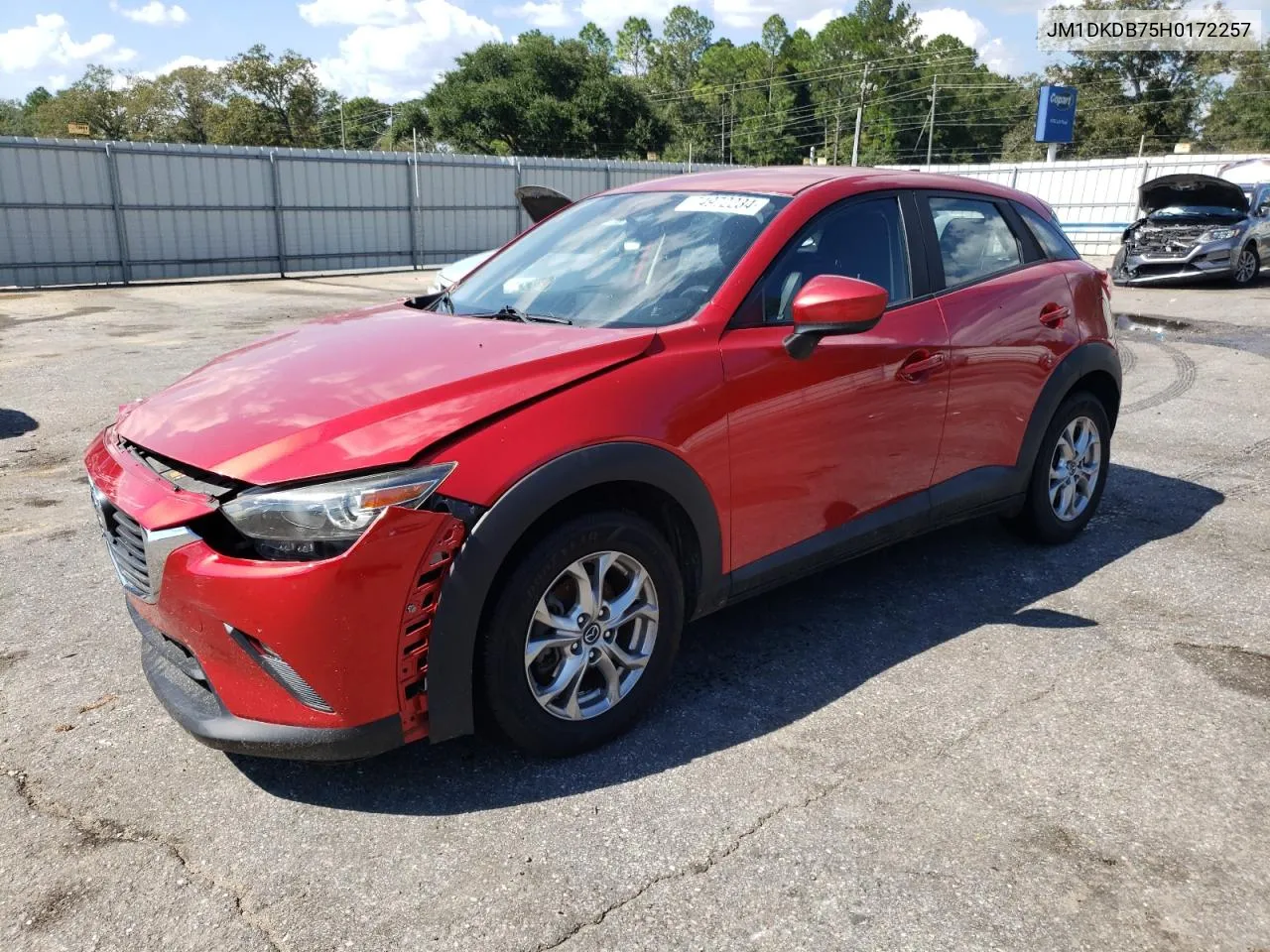 2017 Mazda Cx-3 Sport VIN: JM1DKDB75H0172257 Lot: 74972234