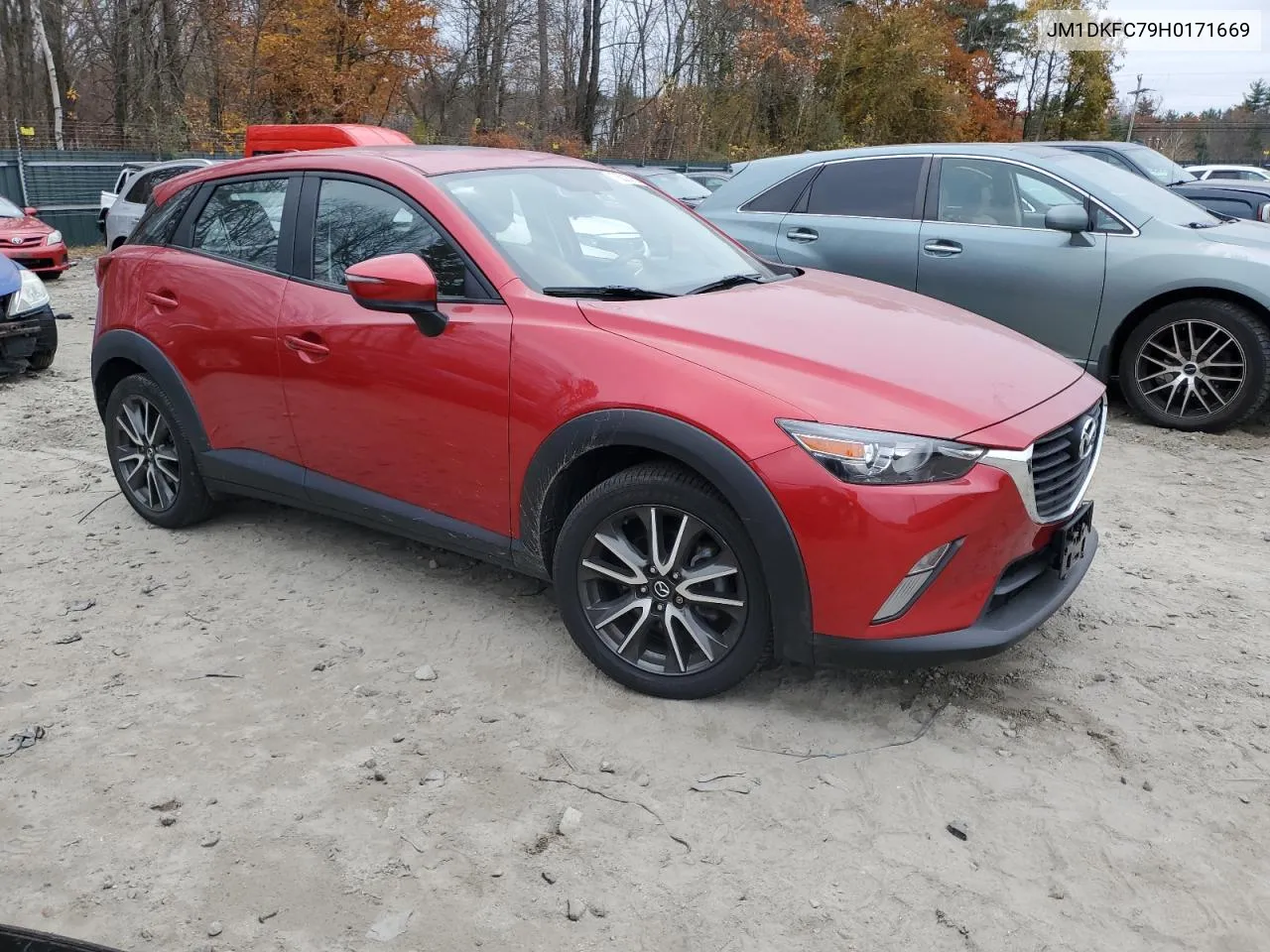 2017 Mazda Cx-3 Touring VIN: JM1DKFC79H0171669 Lot: 78027764