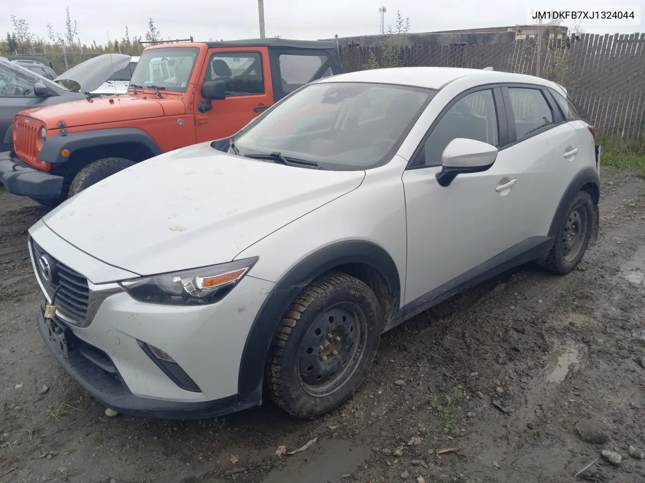 2018 Mazda Cx-3 Sport VIN: JM1DKFB7XJ1324044 Lot: 71320484