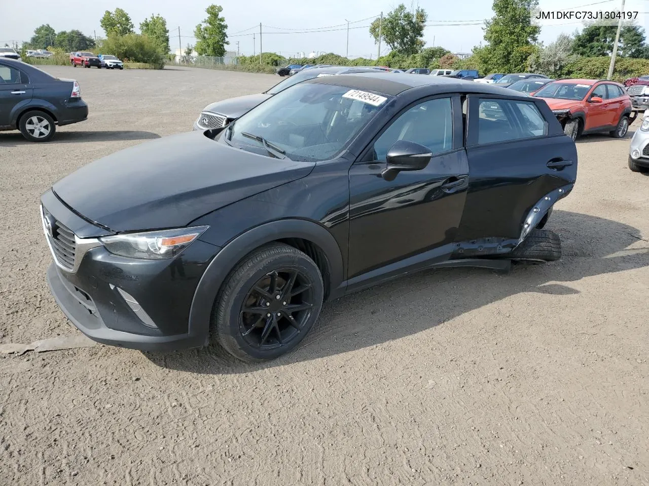 2018 Mazda Cx-3 Touring VIN: JM1DKFC73J1304197 Lot: 72149544