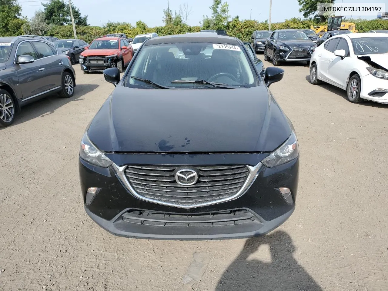 2018 Mazda Cx-3 Touring VIN: JM1DKFC73J1304197 Lot: 72149544