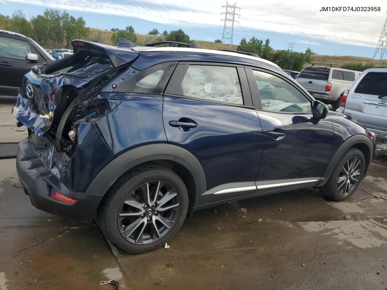 2018 Mazda Cx-3 Grand Touring VIN: JM1DKFD74J0323958 Lot: 72363754