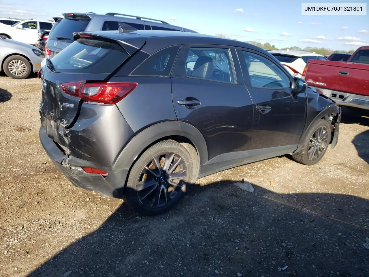 2018 Mazda Cx-3 Touring VIN: JM1DKFC70J1321801 Lot: 72391254