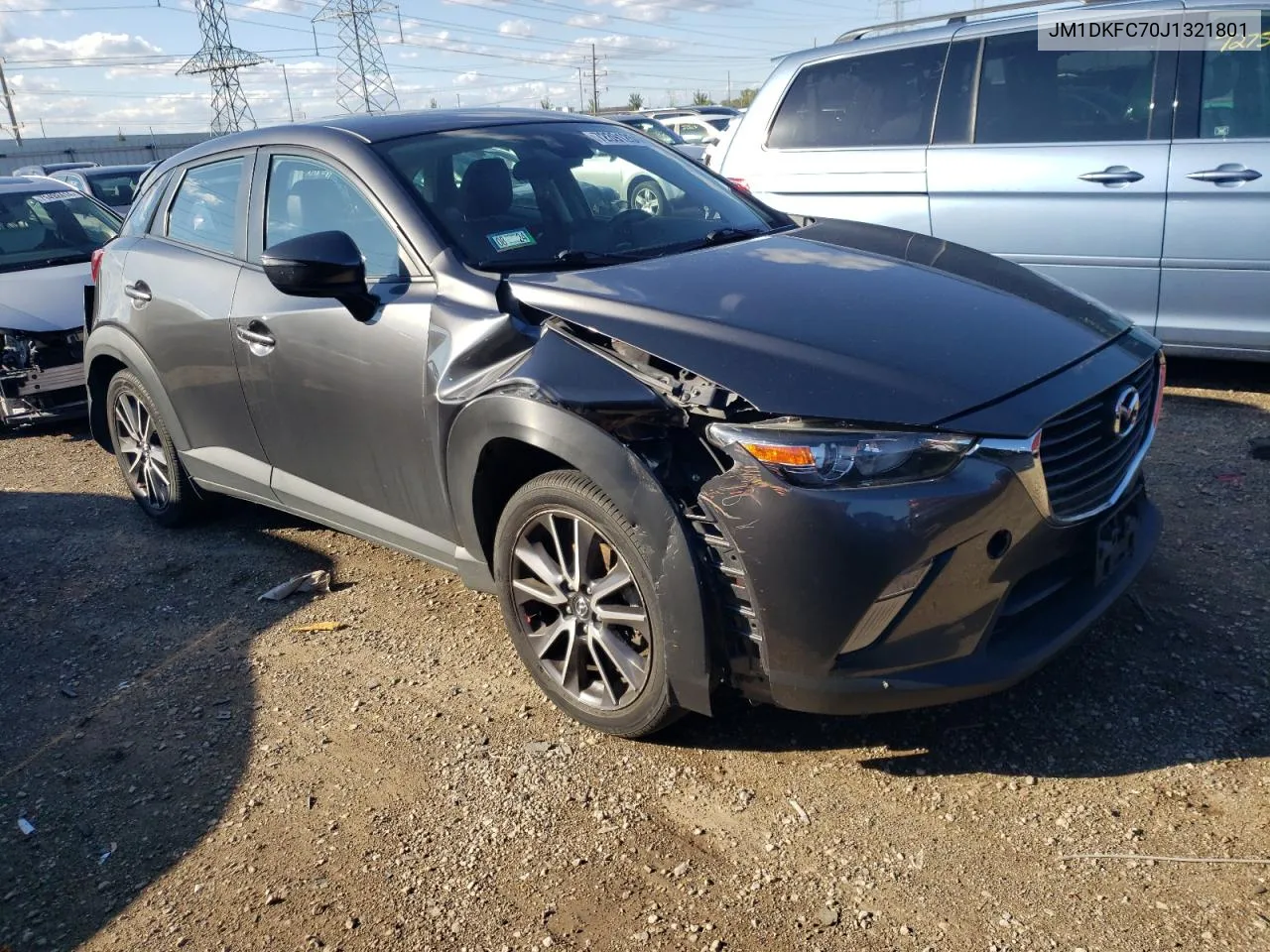 JM1DKFC70J1321801 2018 Mazda Cx-3 Touring