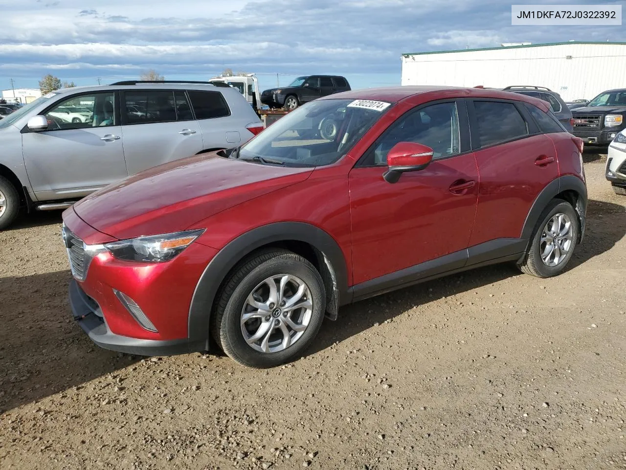 JM1DKFA72J0322392 2018 Mazda Cx-3 Sv