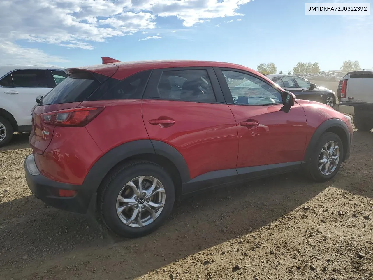 JM1DKFA72J0322392 2018 Mazda Cx-3 Sv