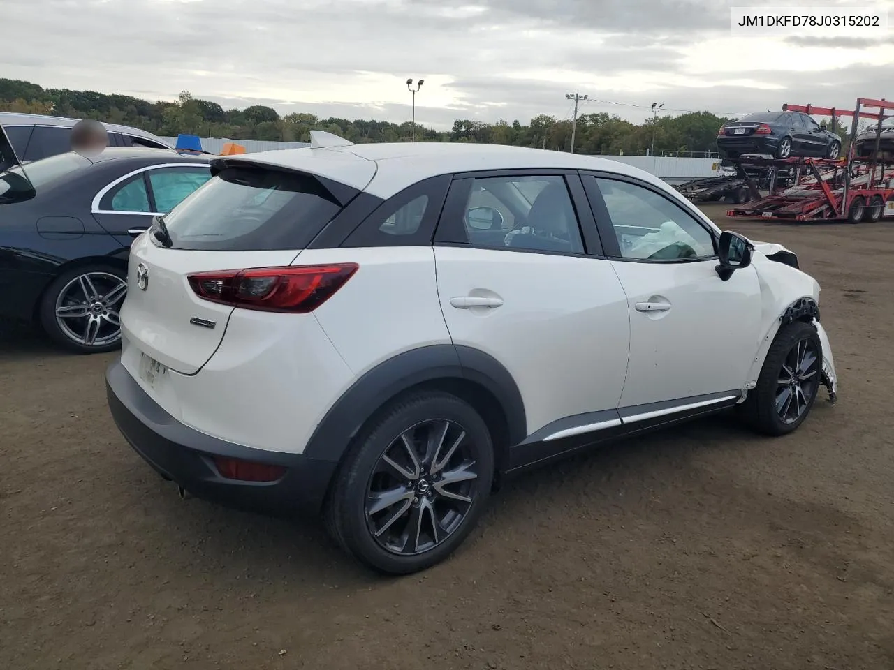 2018 Mazda Cx-3 Grand Touring VIN: JM1DKFD78J0315202 Lot: 73133634