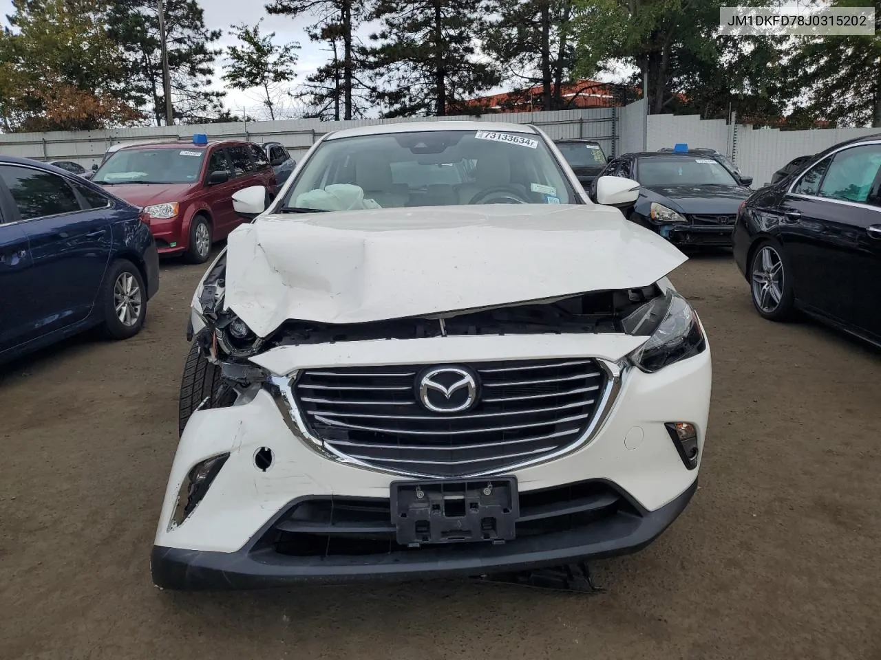 JM1DKFD78J0315202 2018 Mazda Cx-3 Grand Touring