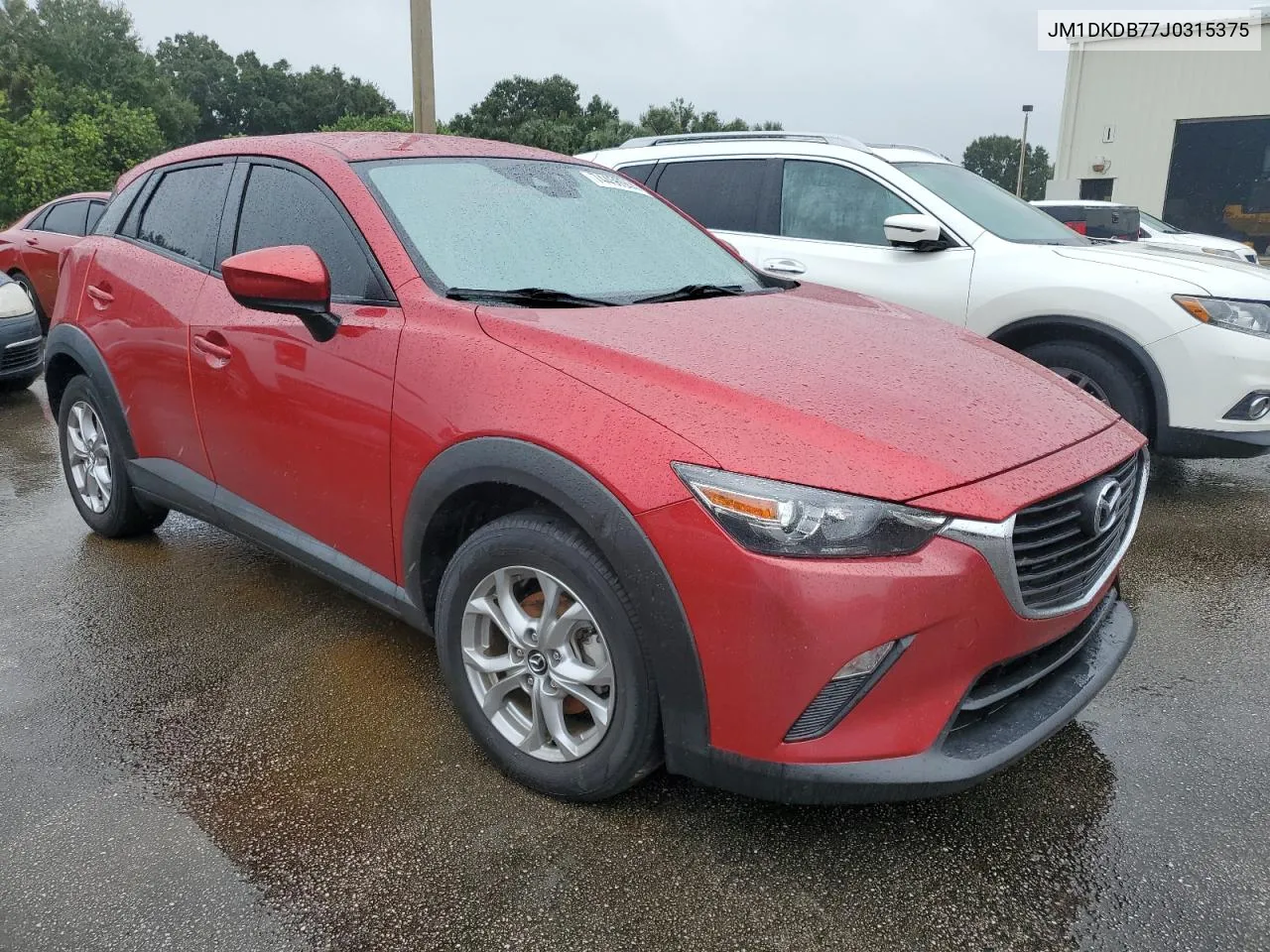 JM1DKDB77J0315375 2018 Mazda Cx-3 Sport