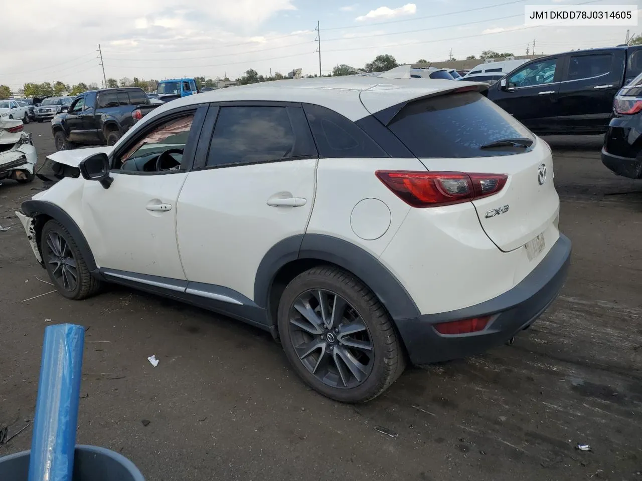 JM1DKDD78J0314605 2018 Mazda Cx-3 Grand Touring