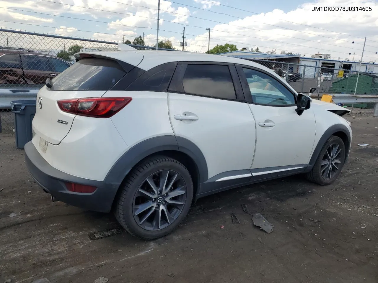 JM1DKDD78J0314605 2018 Mazda Cx-3 Grand Touring