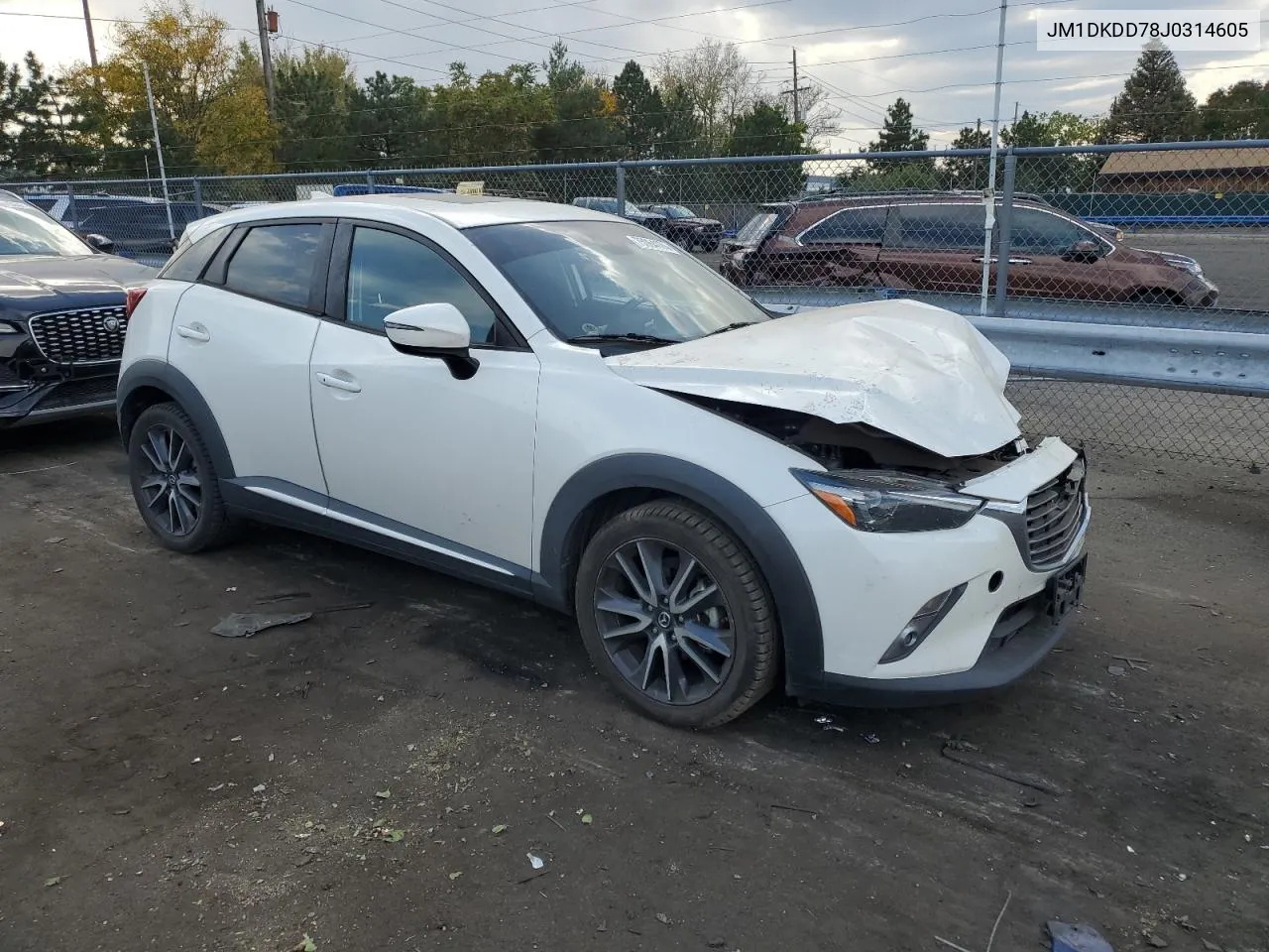 JM1DKDD78J0314605 2018 Mazda Cx-3 Grand Touring