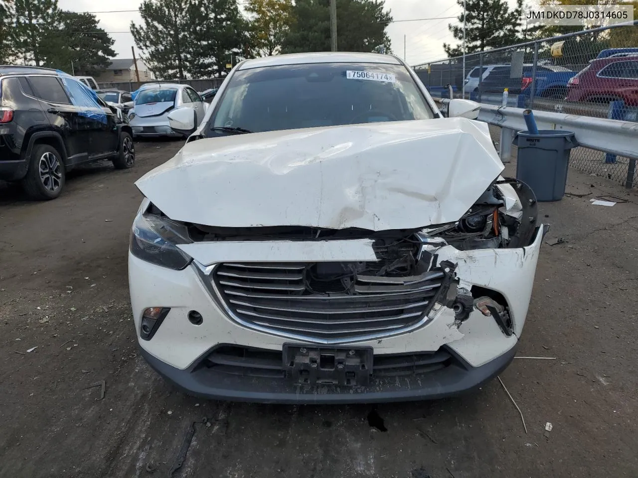 JM1DKDD78J0314605 2018 Mazda Cx-3 Grand Touring