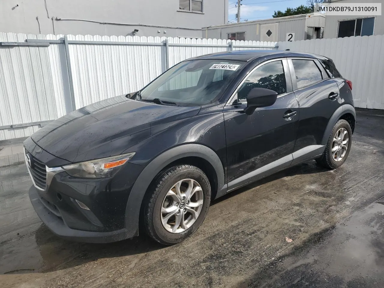 2018 Mazda Cx-3 Sport VIN: JM1DKDB79J1310091 Lot: 74821524