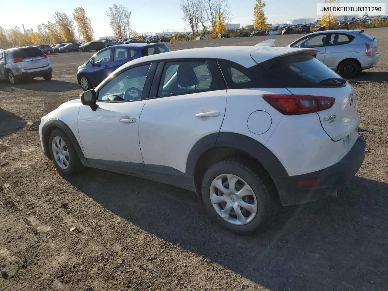 2018 Mazda Cx-3 Sport VIN: JM1DKFB78J0331290 Lot: 76615534