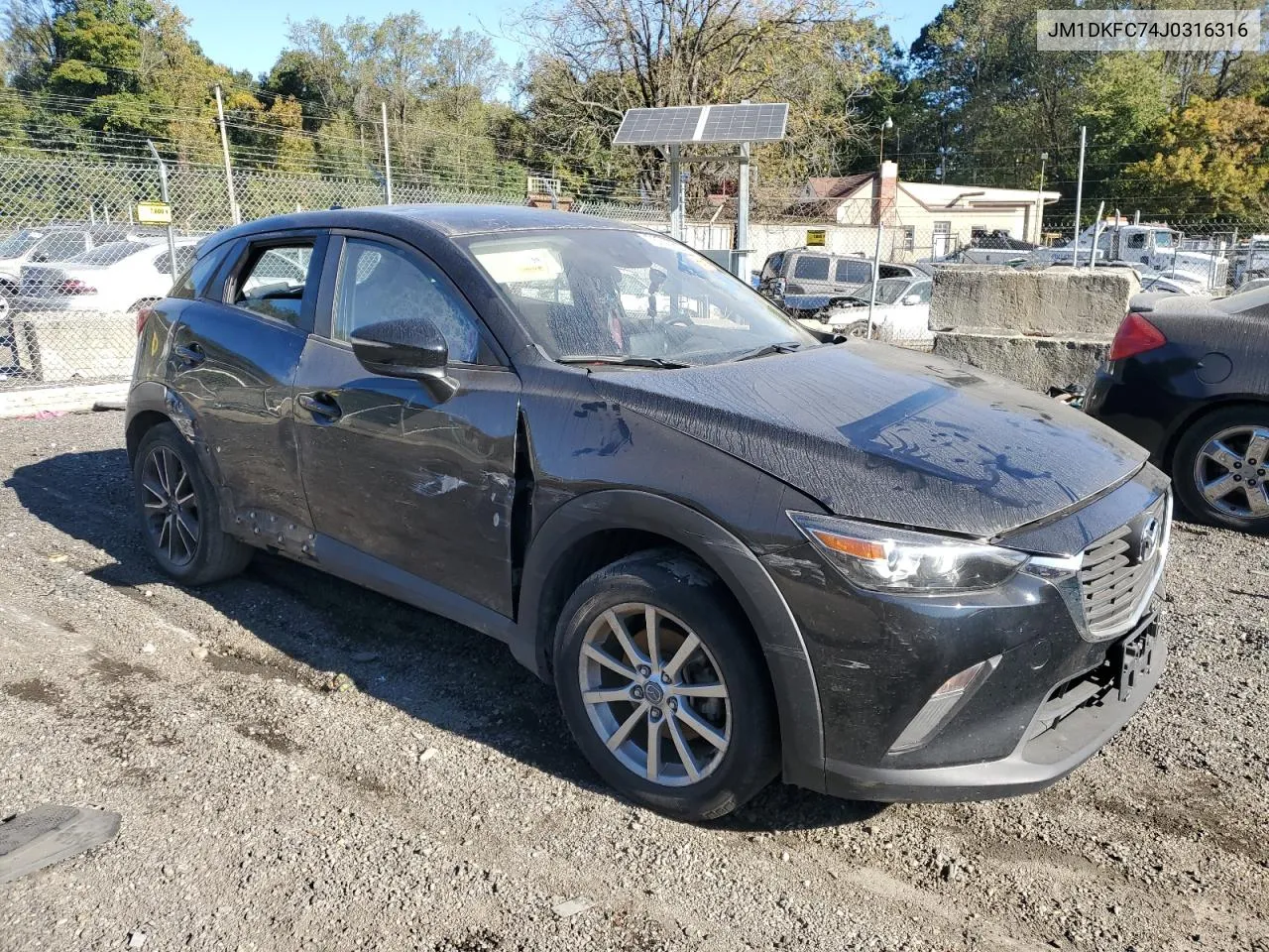 2018 Mazda Cx-3 Touring VIN: JM1DKFC74J0316316 Lot: 76710634