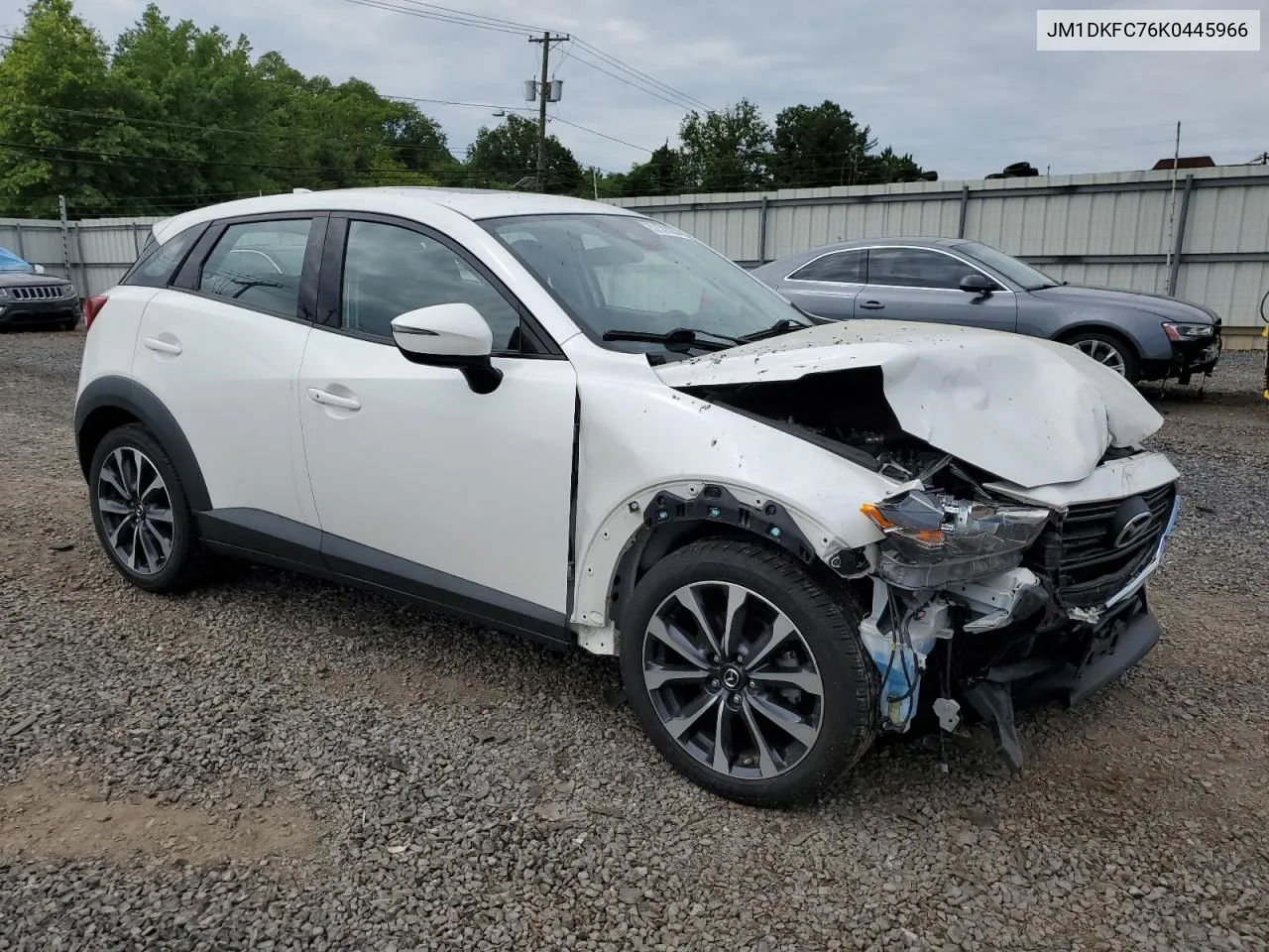 2019 Mazda Cx-3 Touring VIN: JM1DKFC76K0445966 Lot: 57578234