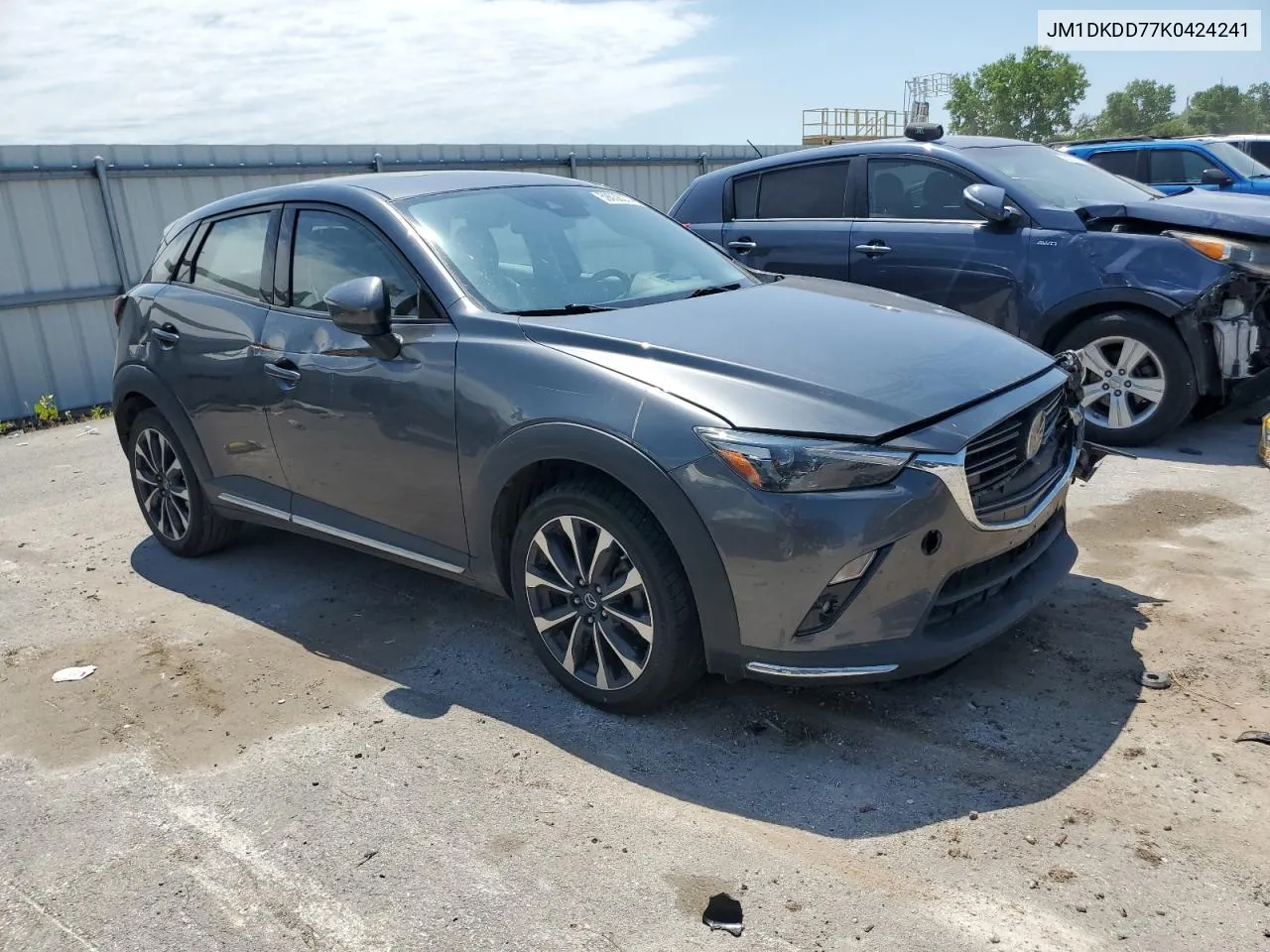 2019 Mazda Cx-3 Grand Touring VIN: JM1DKDD77K0424241 Lot: 59038374