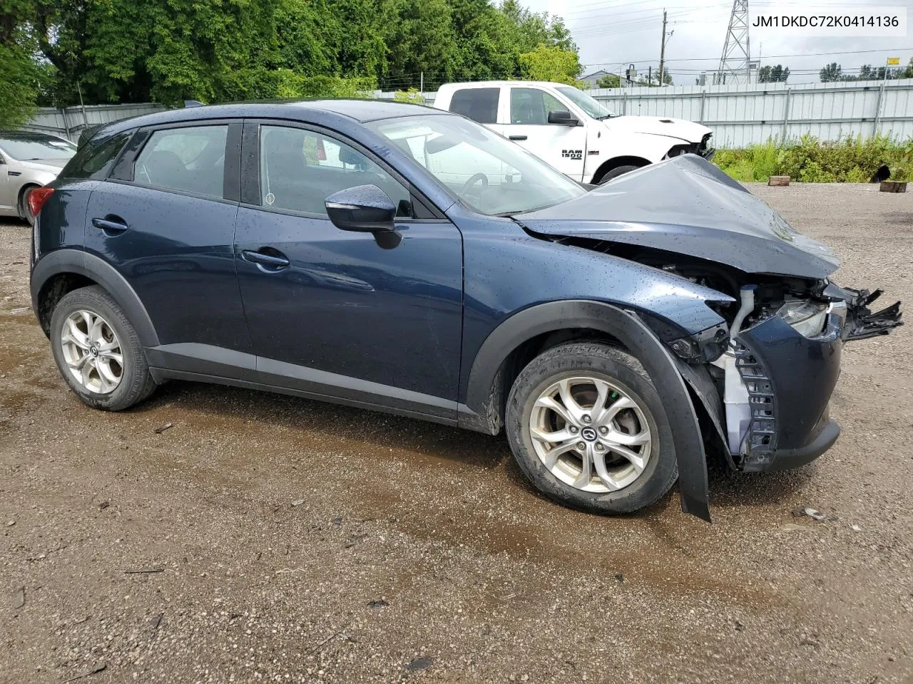 JM1DKDC72K0414136 2019 Mazda Cx-3 Touring