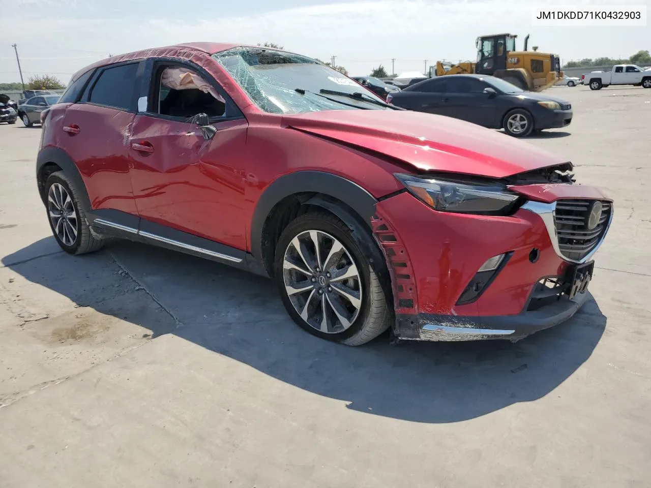 2019 Mazda Cx-3 Grand Touring VIN: JM1DKDD71K0432903 Lot: 68221644