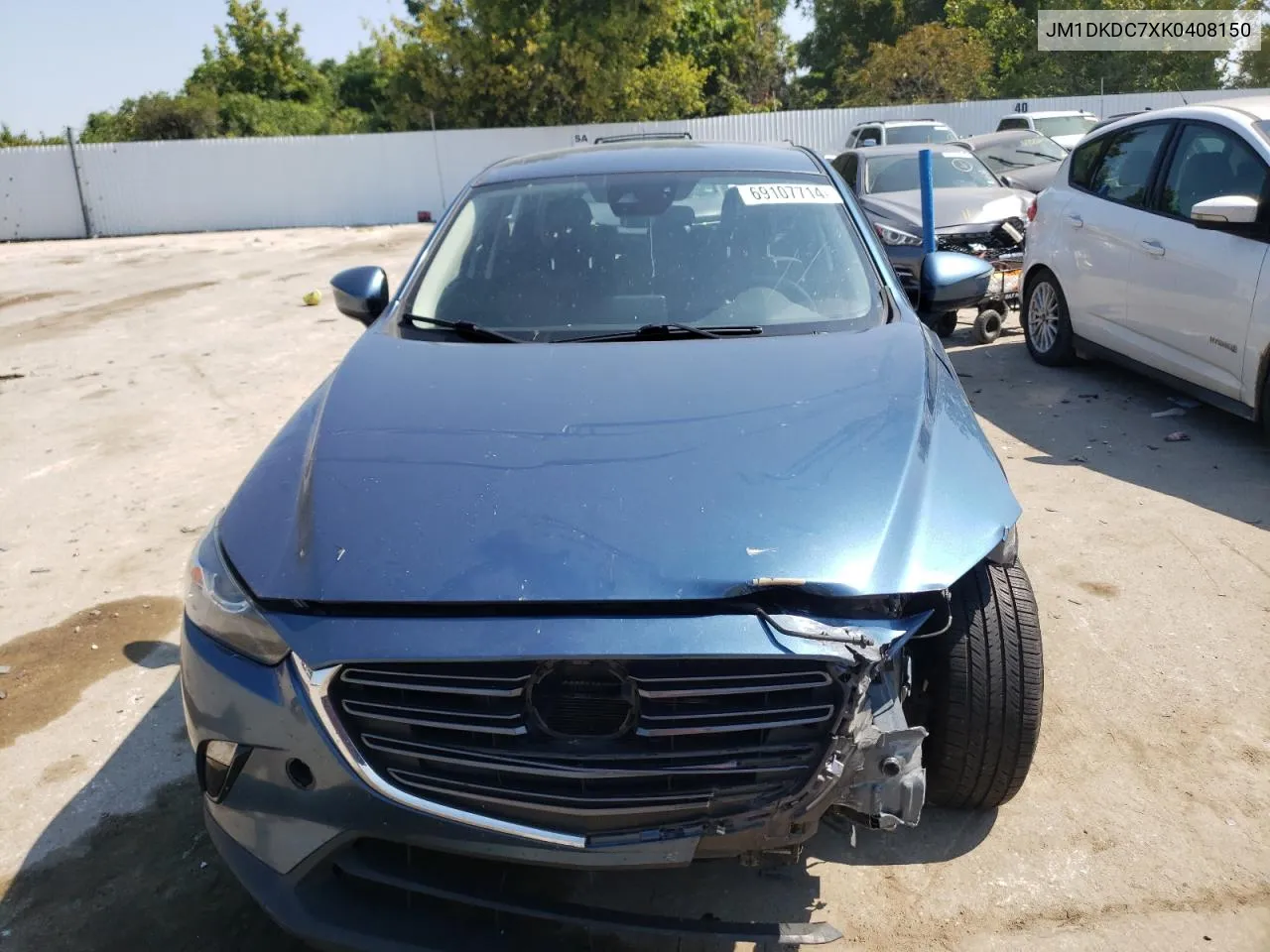 JM1DKDC7XK0408150 2019 Mazda Cx-3 Touring