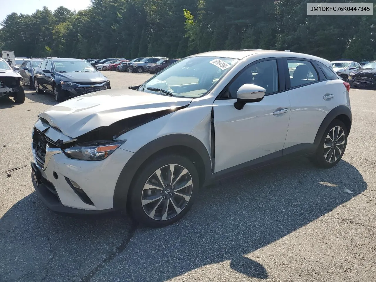 2019 Mazda Cx-3 Touring VIN: JM1DKFC76K0447345 Lot: 69164194