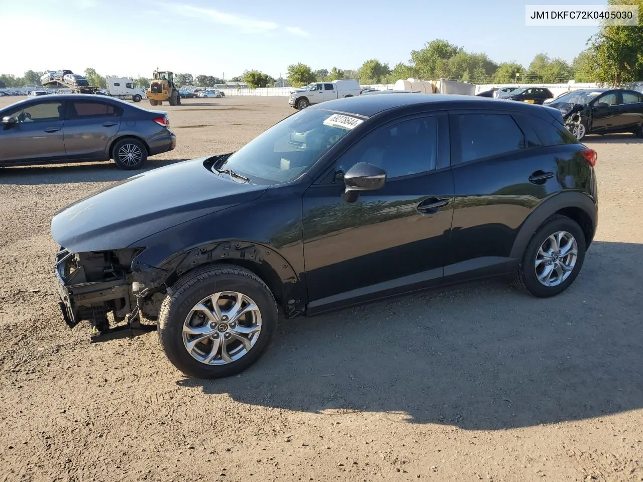 2019 Mazda Cx-3 Touring VIN: JM1DKFC72K0405030 Lot: 69278644