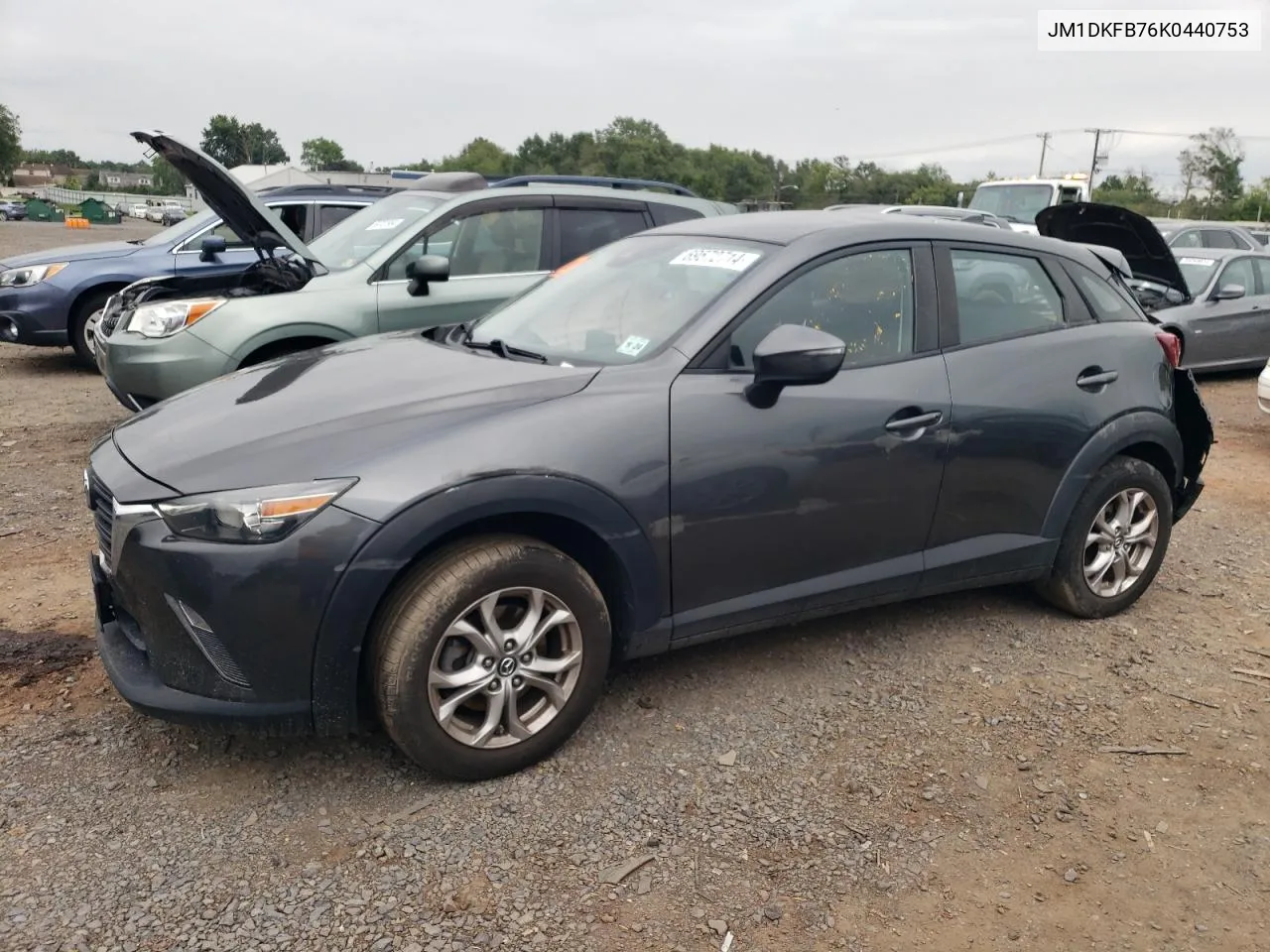 2019 Mazda Cx-3 Sport VIN: JM1DKFB76K0440753 Lot: 69572714