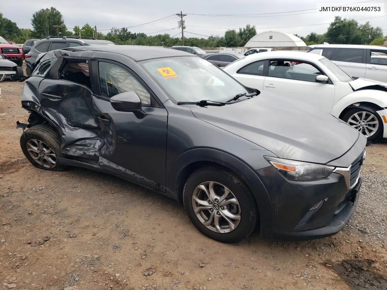 2019 Mazda Cx-3 Sport VIN: JM1DKFB76K0440753 Lot: 69572714